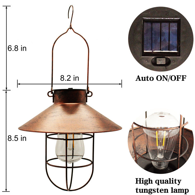 Solar Outdoor Waterproof Courtyard Lantern