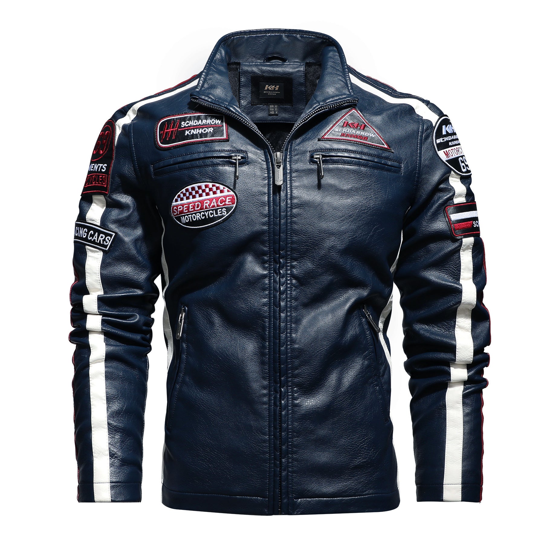 Men's Motorcycle Leather Racing Suit