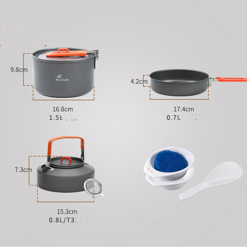 Fire Maple Feast Portable Cookware Set