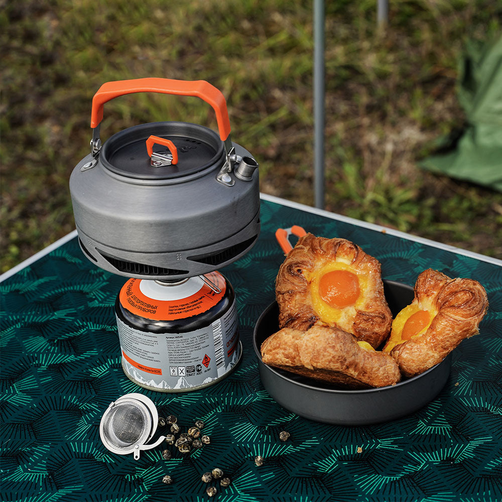 Portable Camping Cookware Heat Set