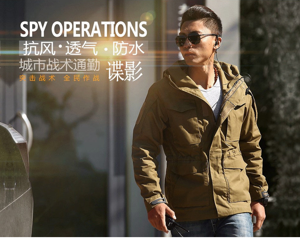 Army Casual Tactical Windbreake Jacket