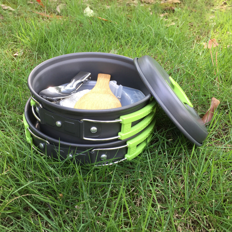 Outdoor cookware 1-2 people set