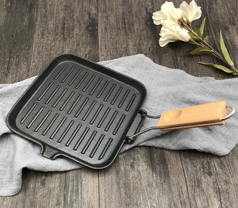Camping Cookware Cast Iron Steak