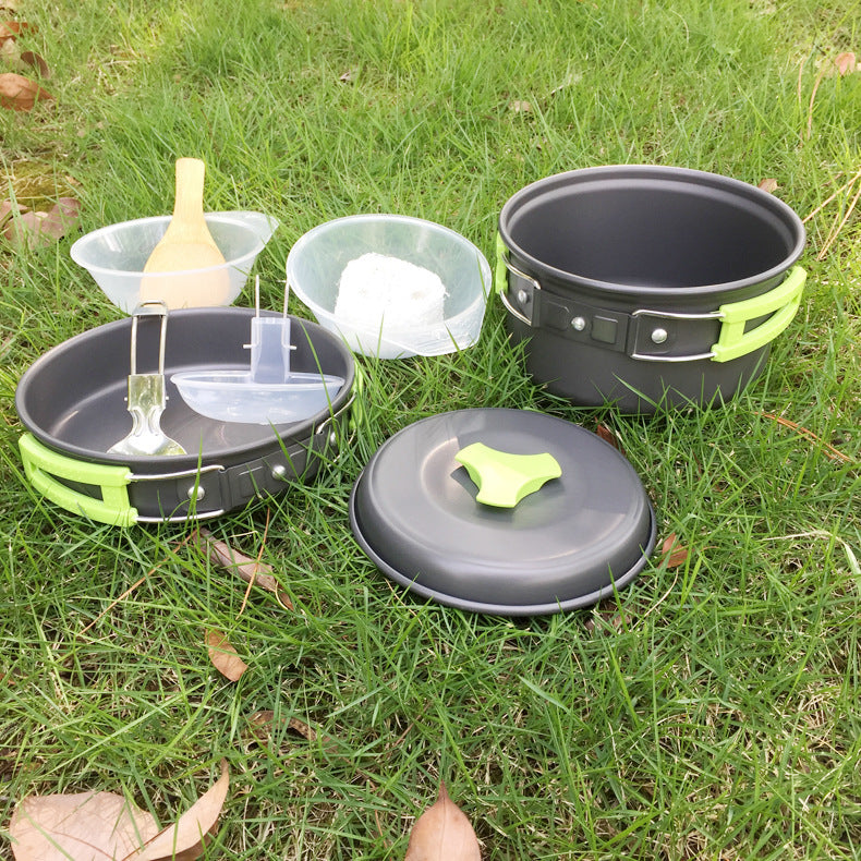 Outdoor cookware 1-2 people set