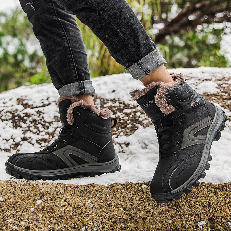 Cotton Shoes Winter Hiking Boots