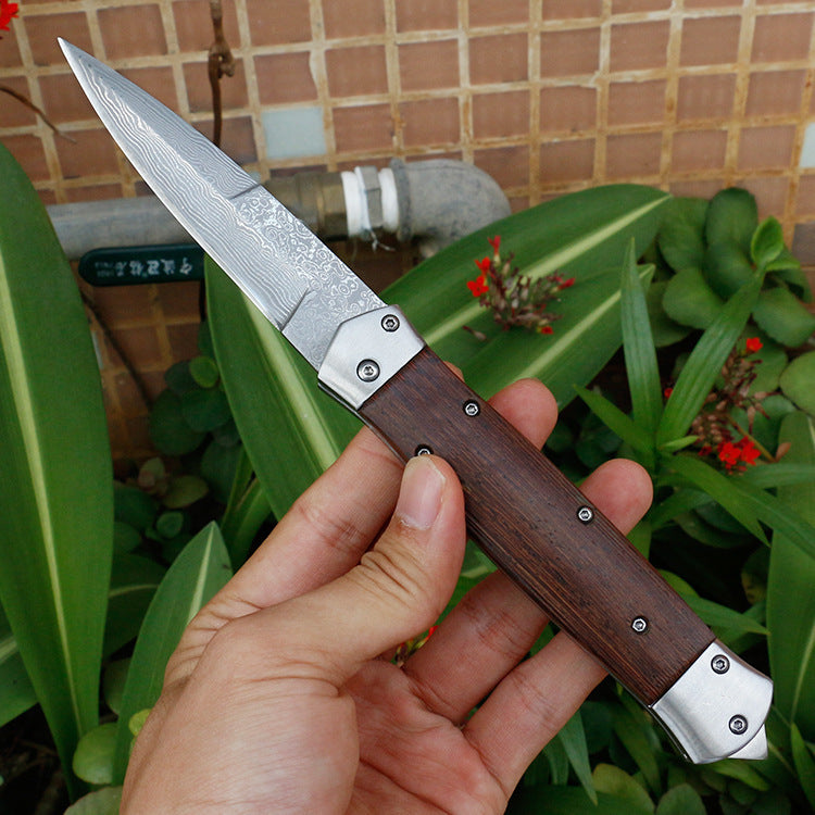 Handmade Folding Hunting Knife