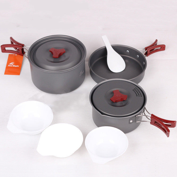 Picnic cookware set camping