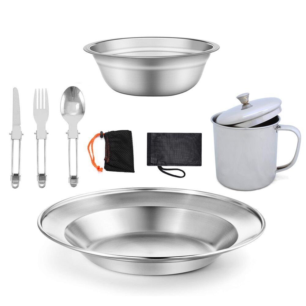 Outdoor Camping Water Cup Cookware Set