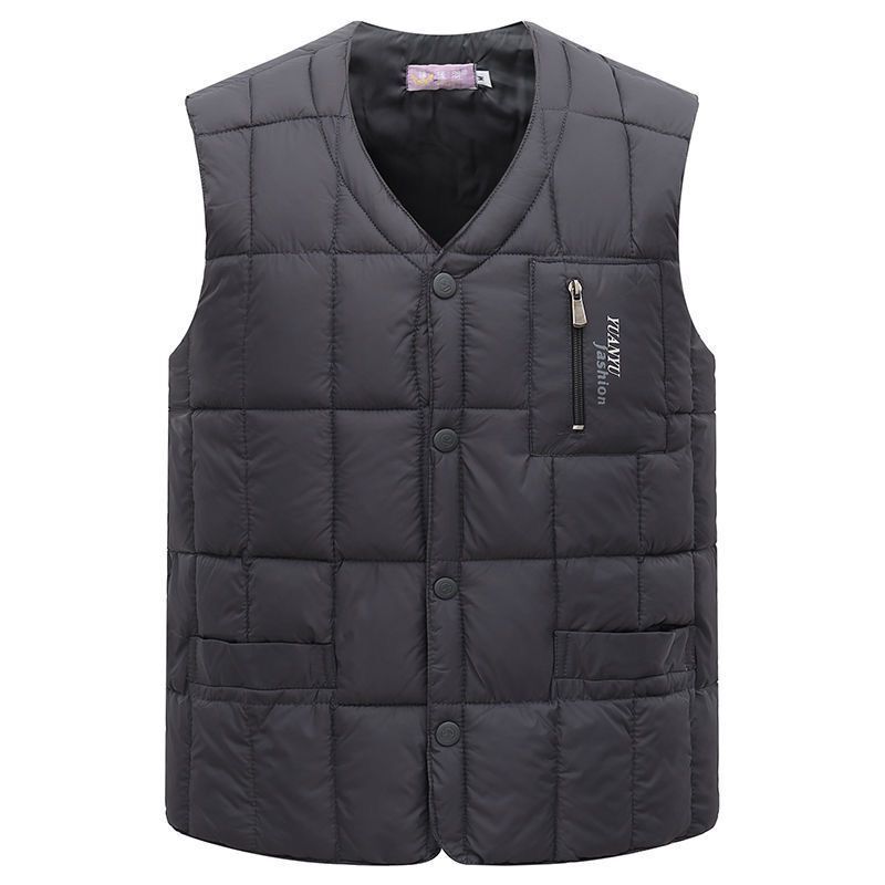 Men's Down Vest Plus-sized Jacket