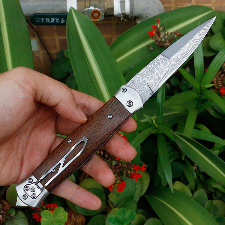 Handmade Folding Hunting Knife
