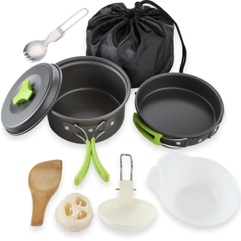 Outdoor cookware 1-2 people set