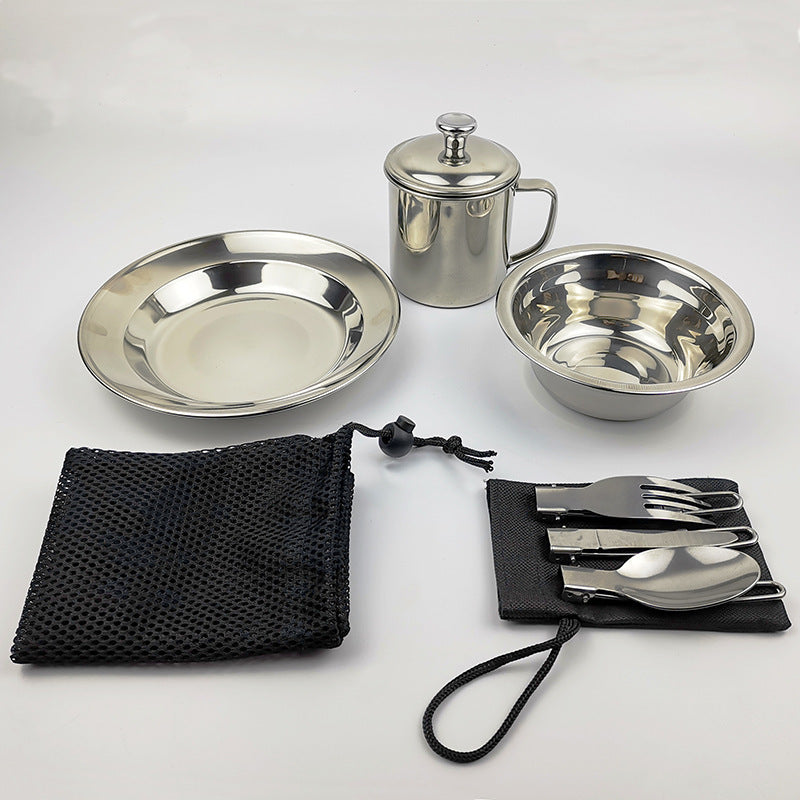 Outdoor Camping Water Cup Cookware Set