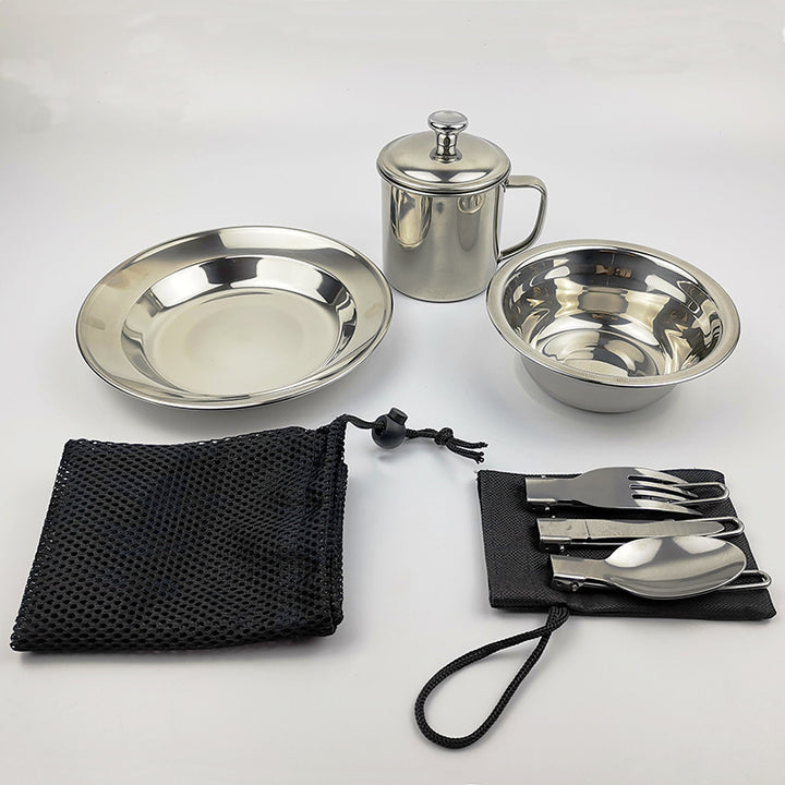 Outdoor Camping Water Cup Cookware Set