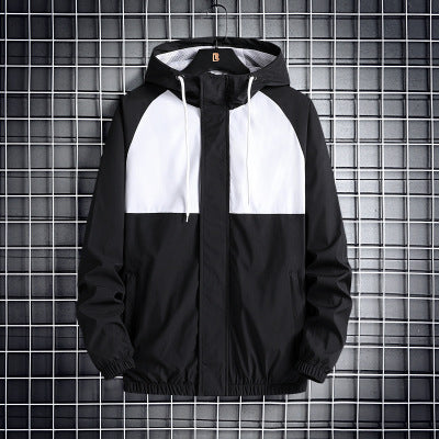Fashionable Hooded Coat Casual Jacket
