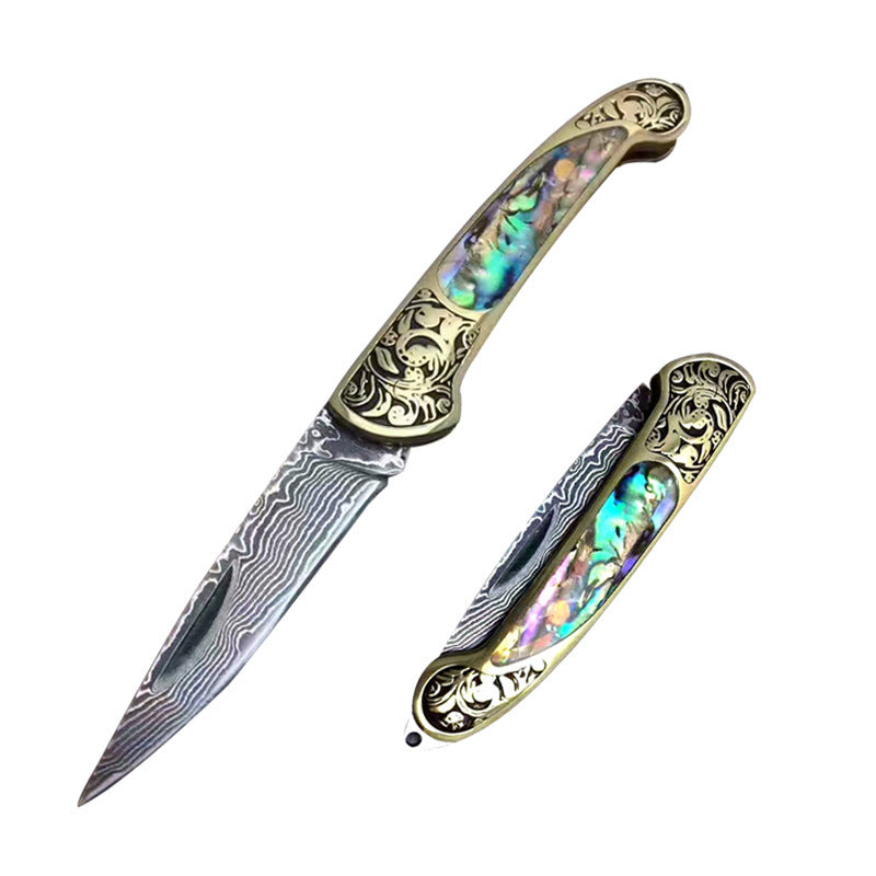 Camping Hunting Folding Combat Knife