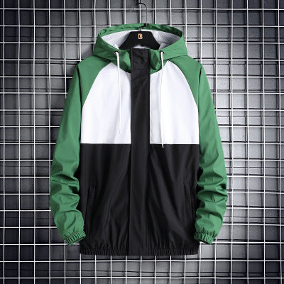 Fashionable Hooded Coat Casual Jacket