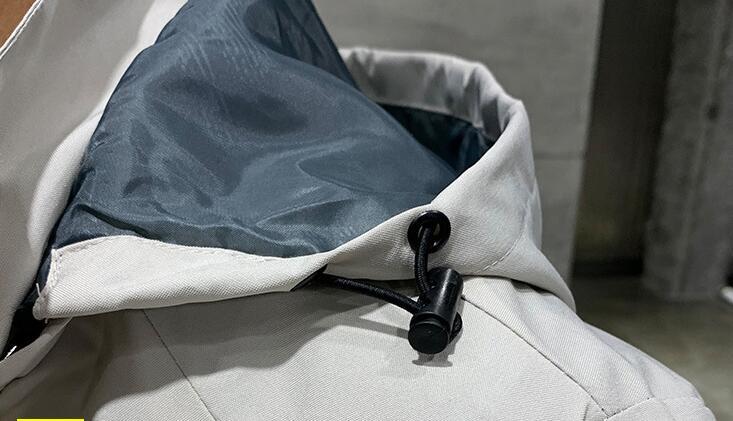 Fashionable Hooded Coat Casual Jacket