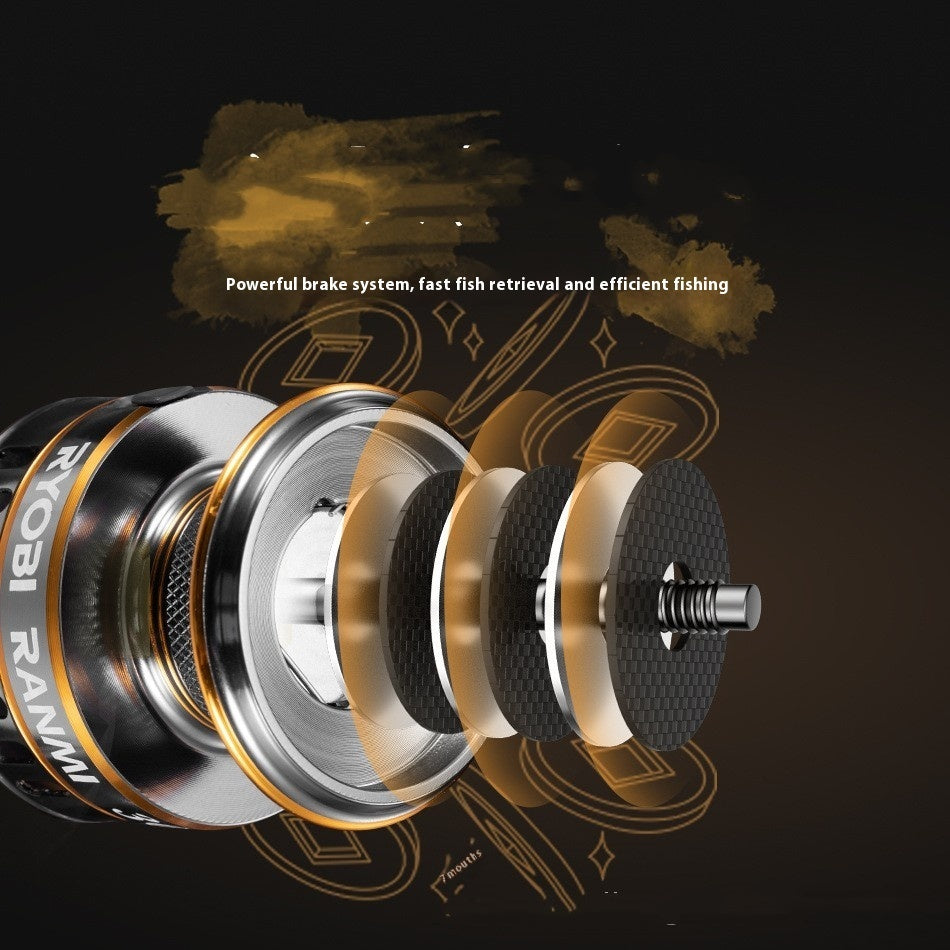 Spinning Reel All Metal Lure