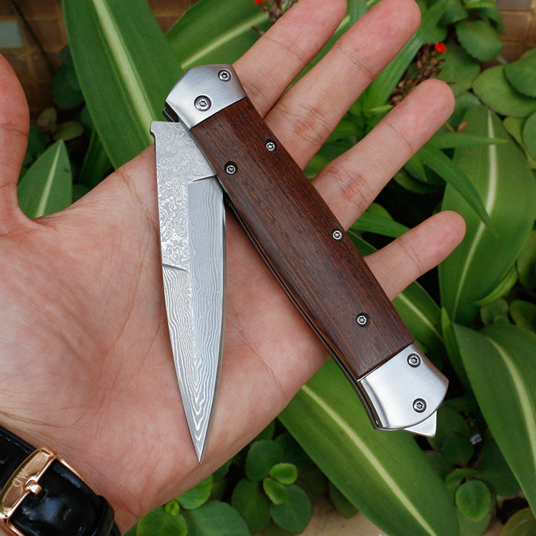Handmade Folding Hunting Knife