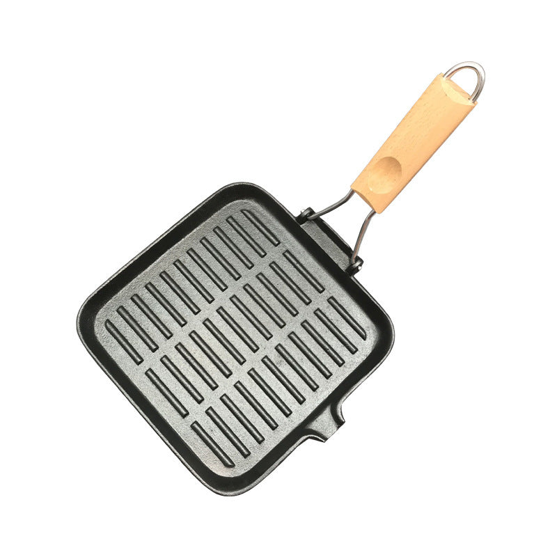 Camping Cookware Cast Iron Steak
