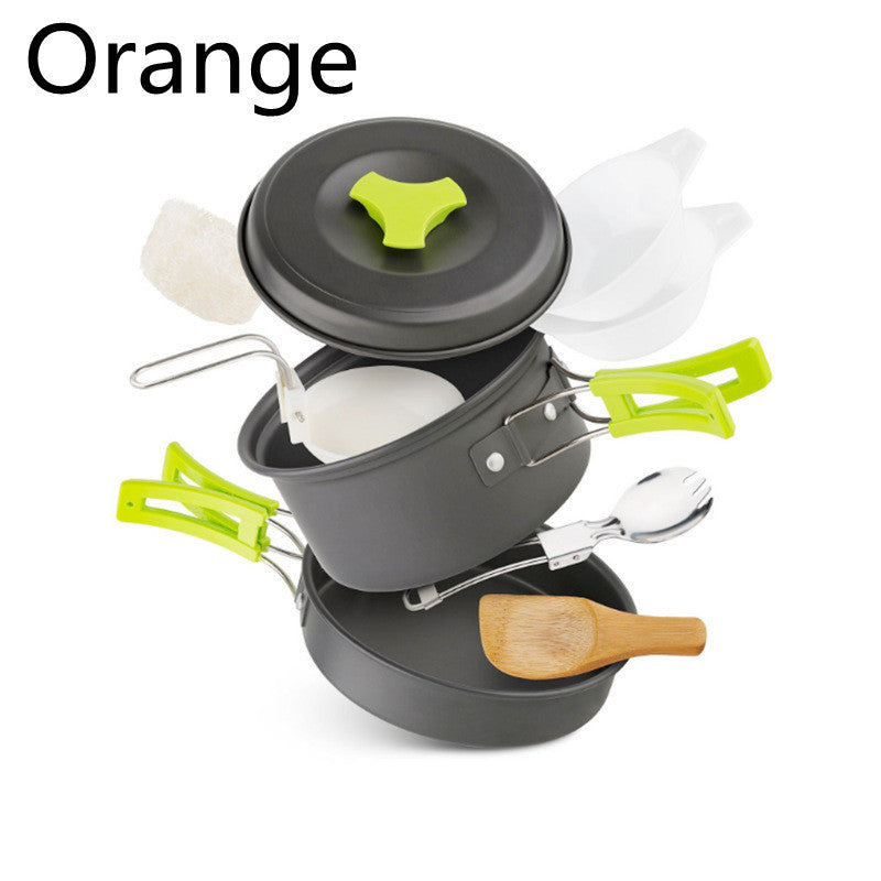 Outdoor cookware 1-2 people set