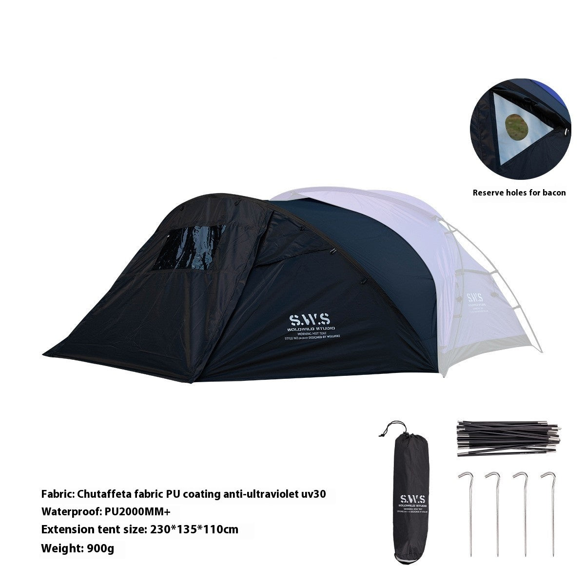 Outdoor Campground Tent Camping