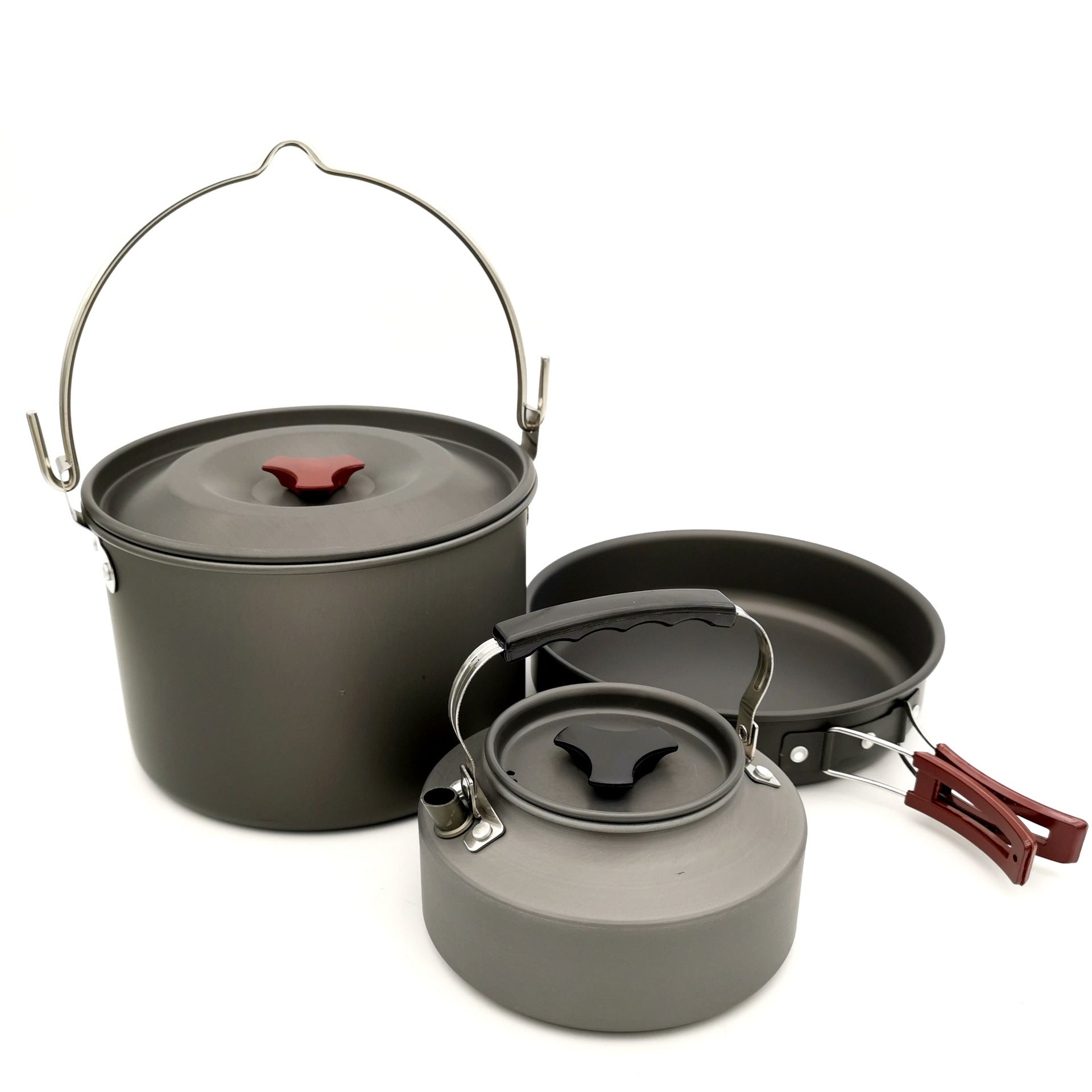 Camping Cookware Set Aluminum Pot