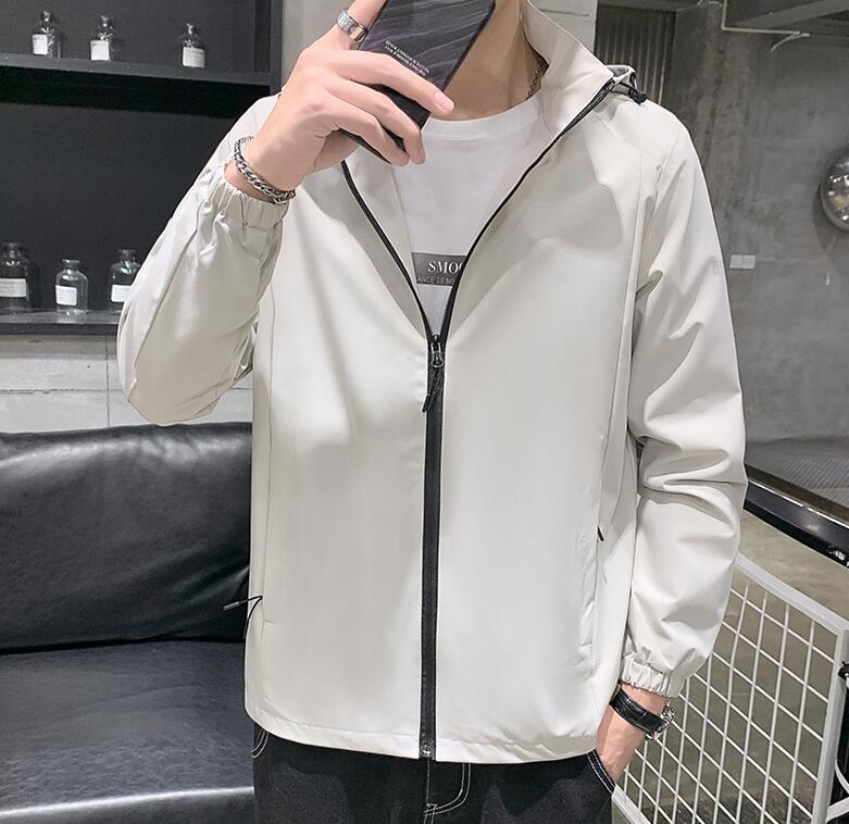 Fashionable Hooded Coat Casual Jacket
